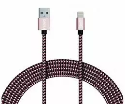 3 ft Braided Type A to 8 pin cable