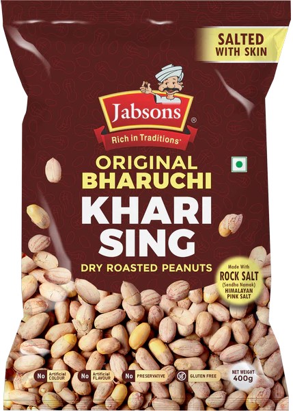 Jabsons Original Bharuchi Khari Sing 400g