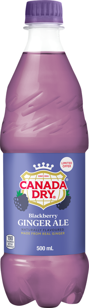 Canada Dry Blackberry Gingerale 500ml