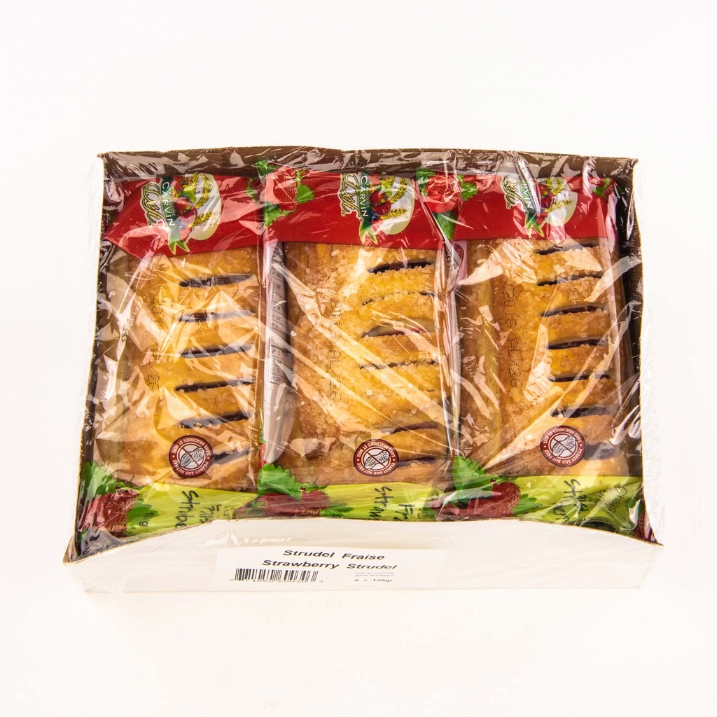 Carvin Strawberry Strudels 135g