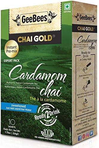 Chai Gold Cardamom Unsweetened 140g