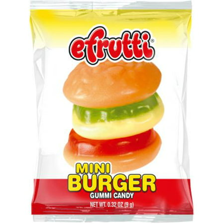 Efrutti Gummi Mini Burger 9g