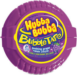Hubba Bubba Gushing Grape Tape Gum