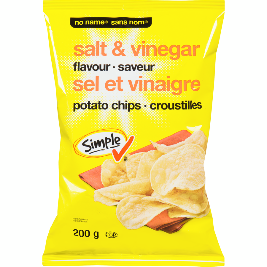 No Name Salt & Vinegar 200g