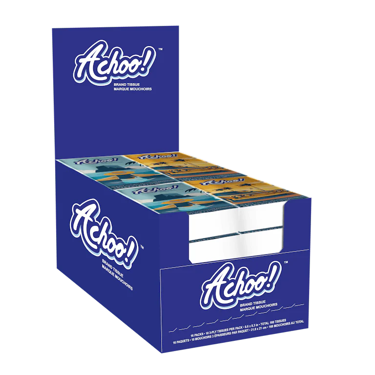 Achoo Pocket Facial Ttissue 