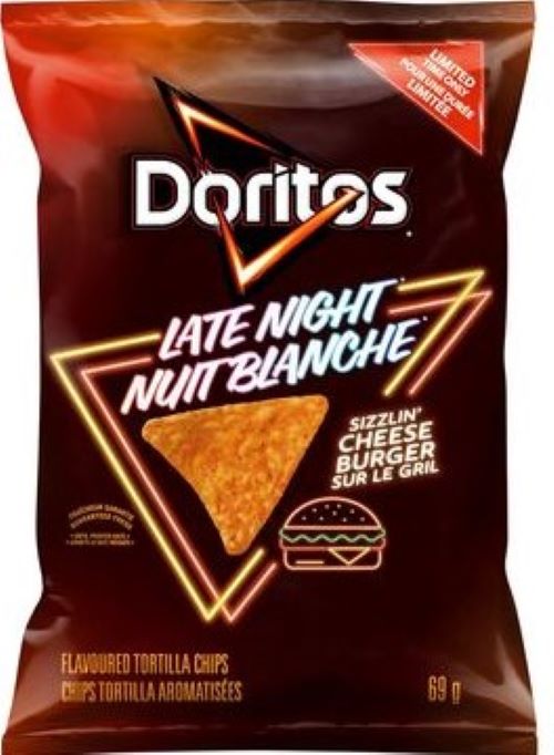 Doritos Late Night Cheese Burger 69g
