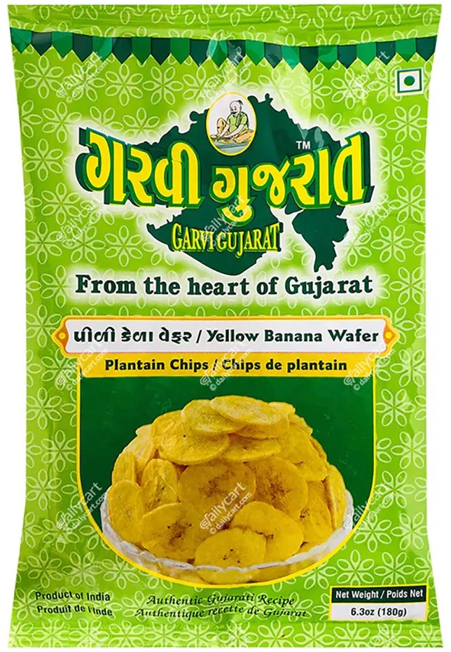 Garvi Gujrat Banana chips 180g