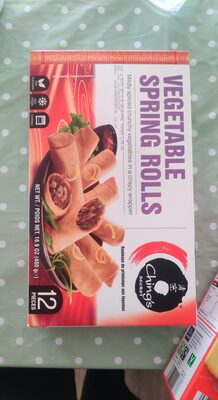 Chings Veg Spring Rolls 283g