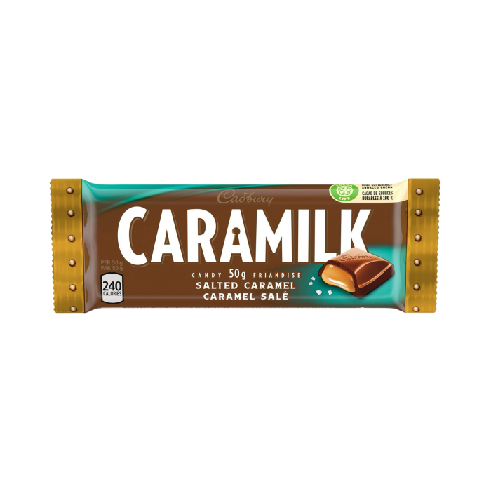 Salted Caramilk Choco Bar 50g
