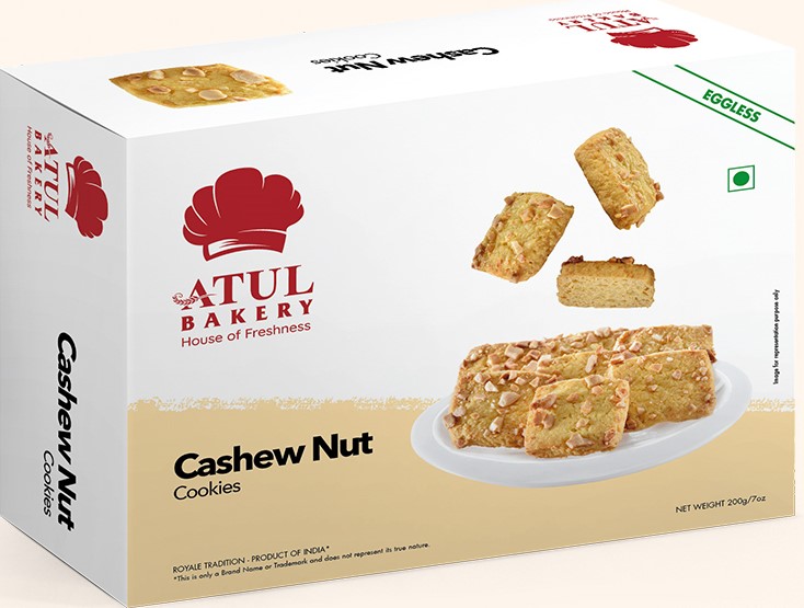 Atul Bakery Cashew Cookies 200g