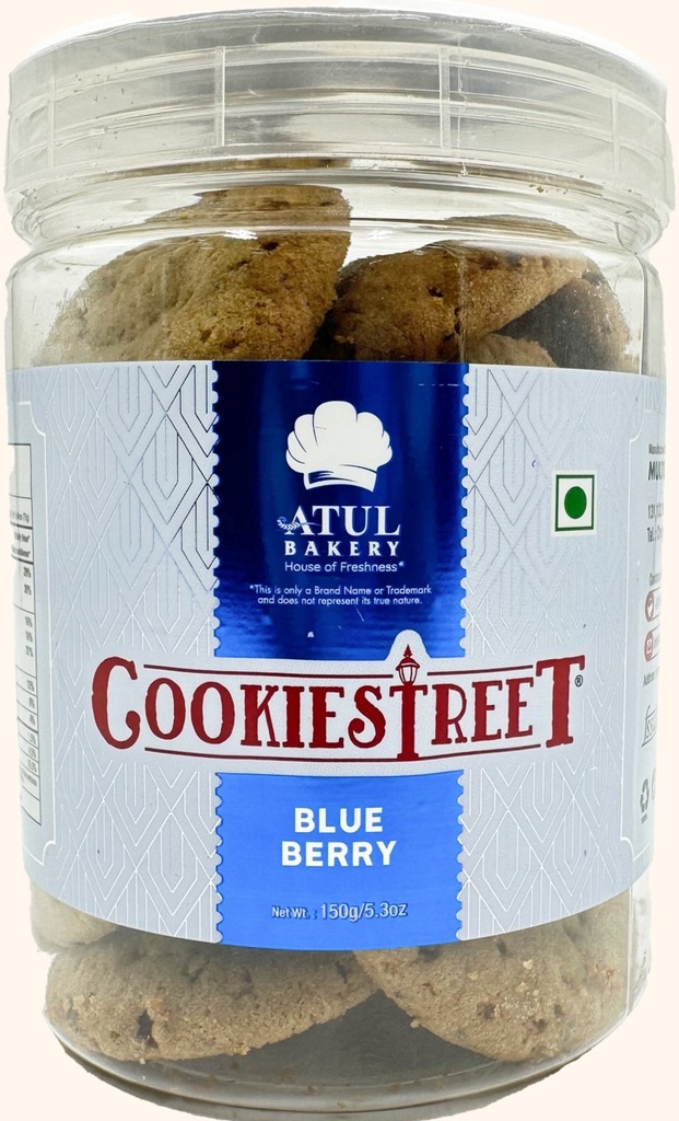 Atul Bakery Blueberry Cookies 150g