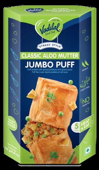 Vadilal Classic Aloo Mutter Puff 125g