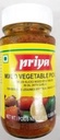 Priya Mix Vegetable Pickle w/g 300g
